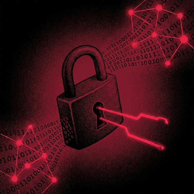 Lock picking illustration